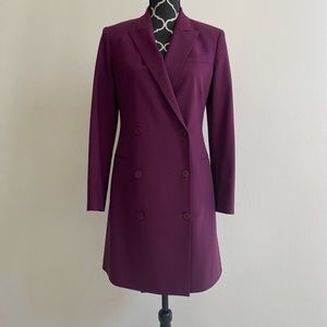 Theory Good Wool Blazer Dress